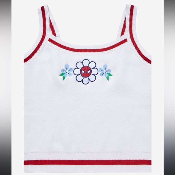 Box Lunch Marvel Spider-Man Knit Tank Size Women's Small - Picture 1 of 8
